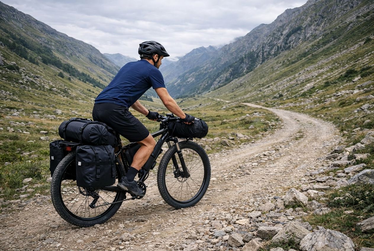 Surface and load on a bike